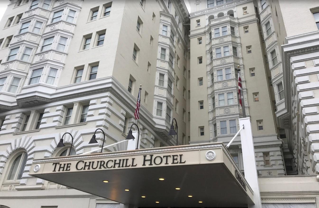 The Churchill Hotel Near Embassy Row Washington Exteriér fotografie